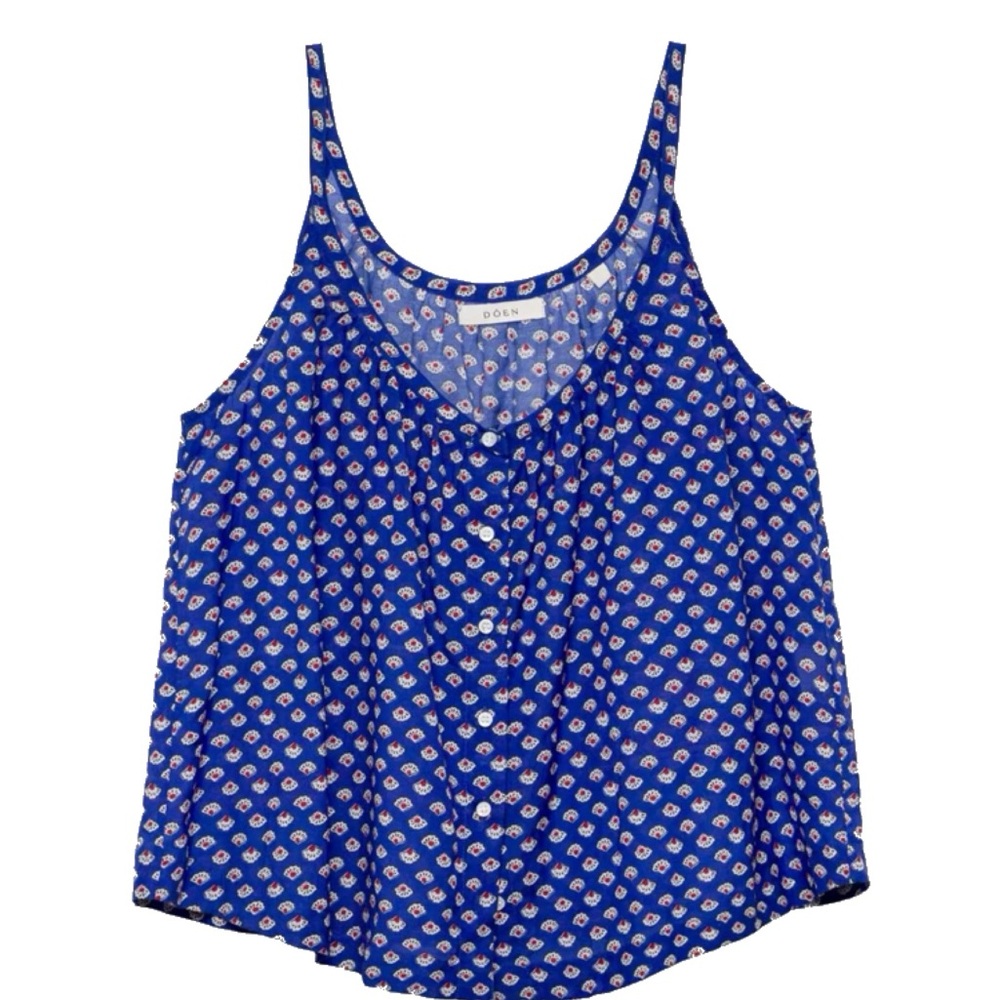 Doen Nalina Blouse in Bord De Mar - Small